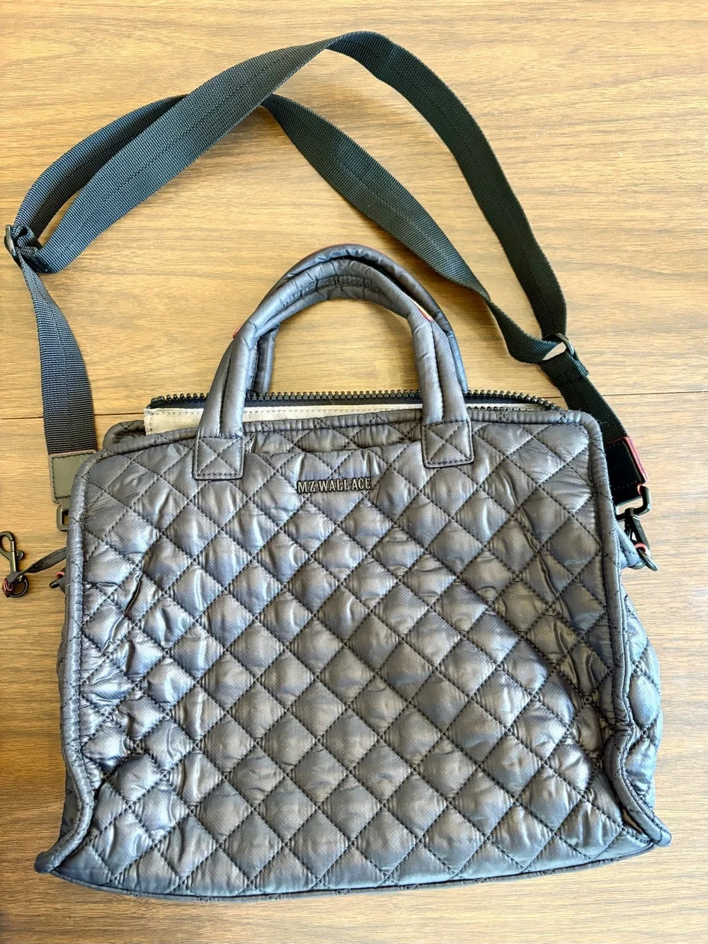 MZ Wallace Medium Box Tote in Black